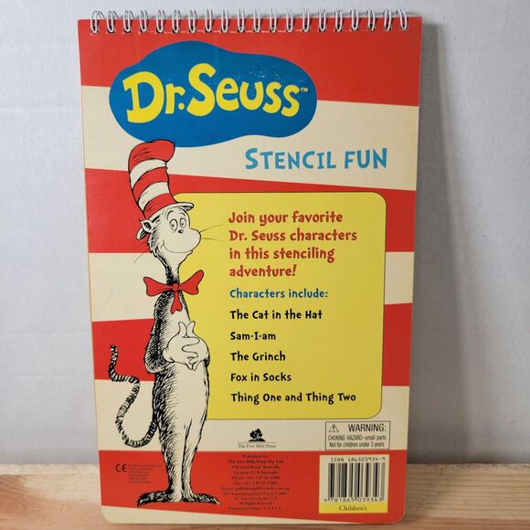 Dr. Seuss Stencil Fun Flip Book - Picture 3 of 5